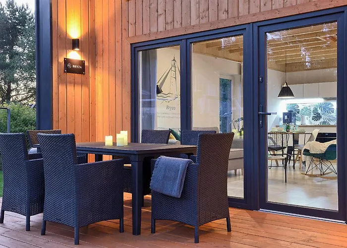 Nyaraló Beautiful In With Wifi Białogóra